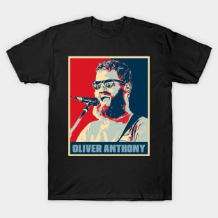 Oliver Anthony In Concert Hope Poster Popart T-Shirt